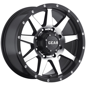 Gear Offroad Overdrive 728 Carbon Black W/ Machined Face