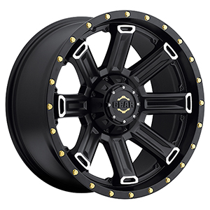 Gear Offroad Switchback 738 Satin Black W/ Machined Accents