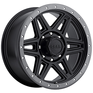 Gear Offroad Endurance 739 Satin Black W/ Anthracite Lip