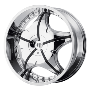 Helo HE846 Chrome W/ Gloss Black Accents
