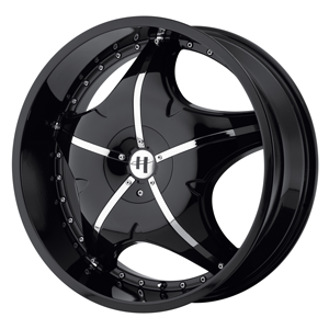 Helo HE846 Gloss Black W/ Chrome Accents