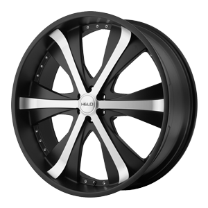 Helo HE869 Satin Black W/ Machined Face