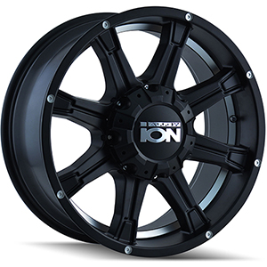 Ion Alloy 196 Matte Black W/ Machined Undercut