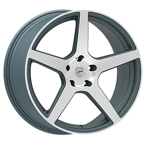 Platinum Elite 432 Gloss Graphite W/ Diamond Cut