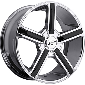 Platinum Dynasty 499 Chrome W/ Black Inserts