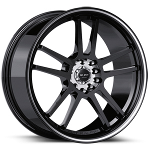Ruff R354 Gloss Black W/ Pin Stripe