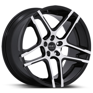 Ruff R954 Flat Black W/ Machined Face
