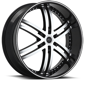Status Knight 6 S817 Gloss Black Machined