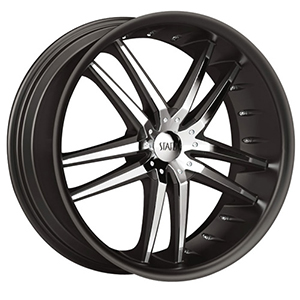Status Fang S820 Gloss Black W/ Chrome Inserts