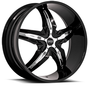 Status Dynasty S822 Gloss Black W/ Chrome Inserts