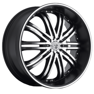 TIS 532 Satin Black Machined