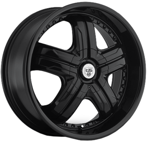 TIS 533 5 Spoke Gloss Black