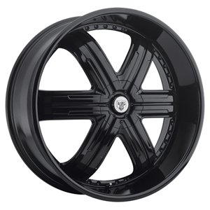 TIS 533 6 Spoke Gloss Black