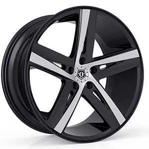 TIS 541 Gloss Black Machined