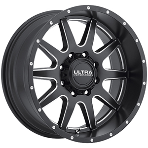 Ultra Trooper 189 Black 8 Lug