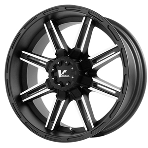 V-Rock Reactor VR7 Matte Black W/ Machined Face