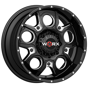 Worx Rebel 809 Gloss Black Milled