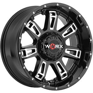 Worx Beast II 808 Gloss Black Milled