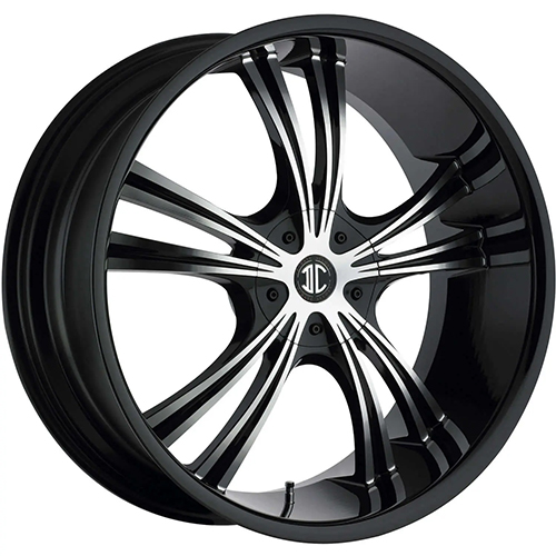 2Crave No.2 Gloss Black W/ Machined Face - Part Number N02-1875FG40FB 2Crave No.2 Gloss Black W/ Machined Face Photo