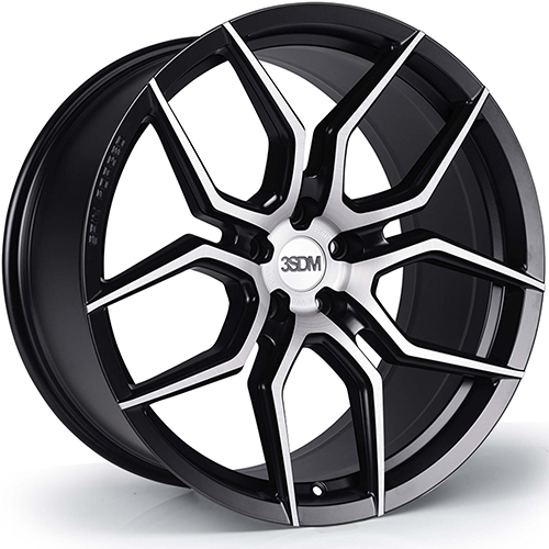 3SDM 0.5 Matte Black W/ Brushed Face - Part Number S20105114BH05030 3SDM 0.5 Matte Black W/ Brushed Face Photo