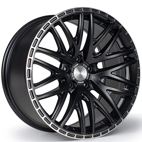 3SDM 0.75 Matte Black W/ Machined Lip - Part Number S18805120MBH07535 3SDM 0.75 Matte Black W/ Machined Lip Photo