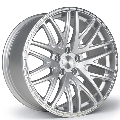 3SDM 0.75 Satin Silver W/ Machined Lip - Part Number S18905114SH07535 3SDM 0.75 Satin Silver W/ Machined Lip Photo