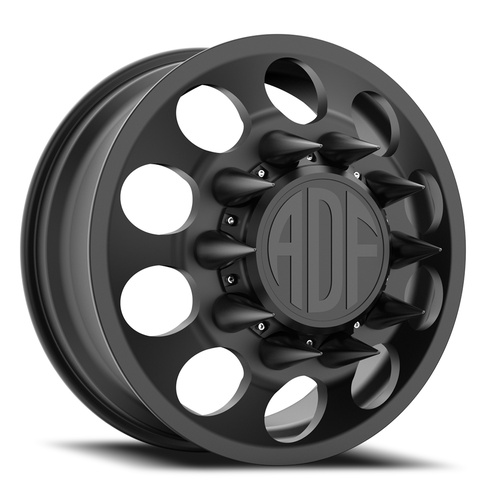 ADF Wheels Big Mac Dually Satin Black Photo