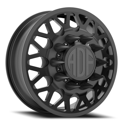 ADF Wheels Hot Shot Dually Satin Black Photo