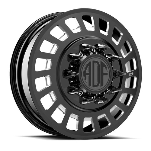 ADF Wheels Halo Gloss Black/Machined Photo