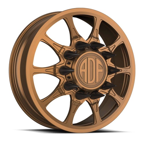 ADF Wheels Oil Man Bronze Photo