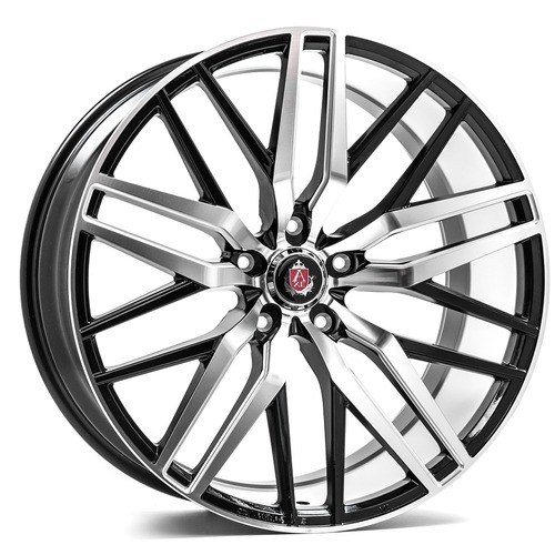 Axe EX30 Gloss Black W/ Mirror Face Milled - Part Number 1020114542EX30BM-5x114 Axe EX30 Gloss Black W/ Mirror Face Milled Photo