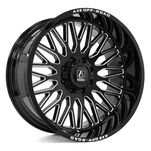 Axe Off-Road Kratos GLOSS BLACK MILLED