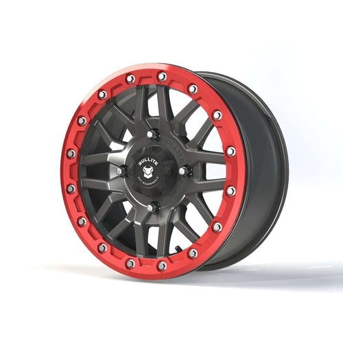 Bullite Bt-06 Gunmetal Gray W/ Bullite Red Beadlock Photo