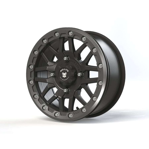 Bullite Bt-06 Satin Black W/ Gunmetal Gray Beadlock Photo