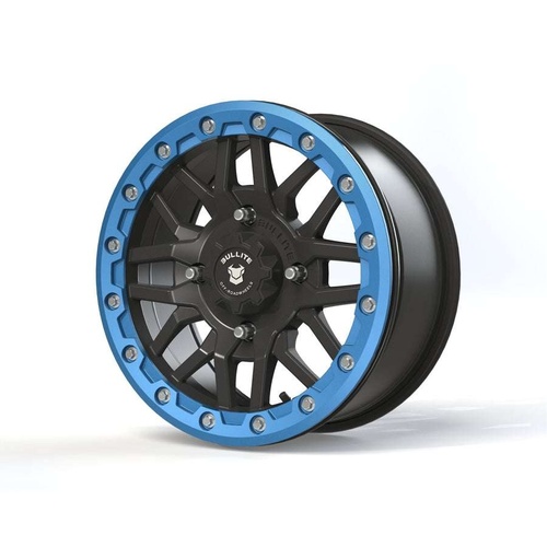 Bullite Bt-06 Satin Black W/ Sapphire Blue Beadlock Photo