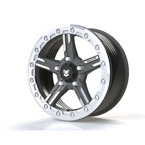 Bullite Bt-09 Gunmetal Gray W/ Raw Beadlock Photo