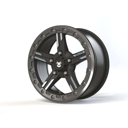 Bullite Bt-09 Satin Black W/ Gunmetal Gray Beadlock Photo