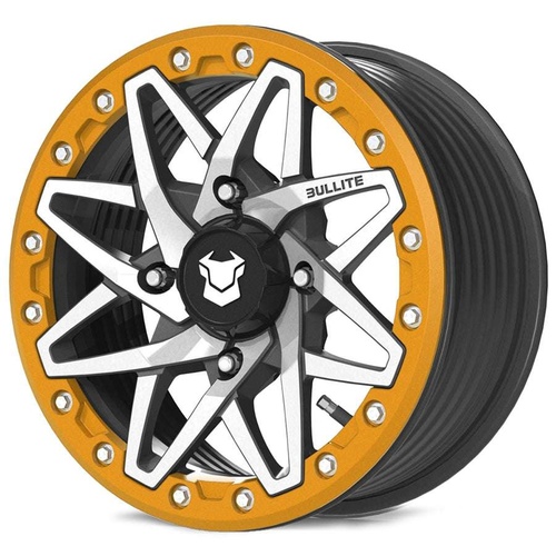 Bullite Pro-01 Gunmetal Gray W/ Aerospace Orange Beadlock Photo