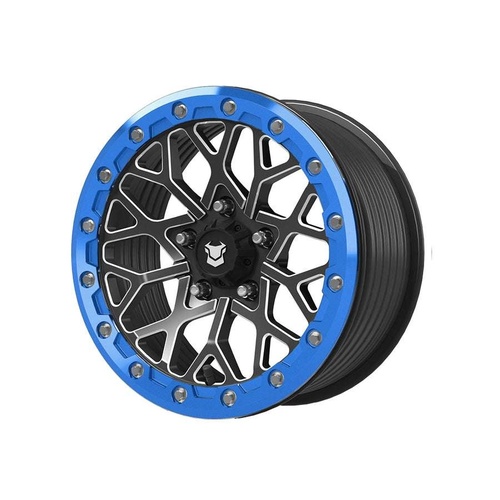 Bullite Pro-05 Satin Black W/ Sapphire Blue Beadlock Photo