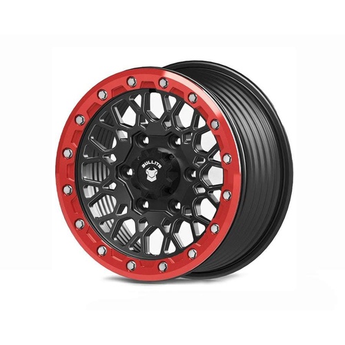 Bullite Pro-07 Satin Black W/ Bullite Red Beadlock Photo