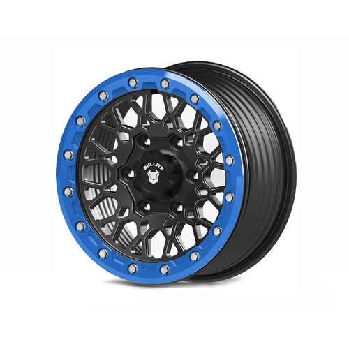 Bullite Pro-07 Satin Black W/ Sapphire Blue Beadlock Photo