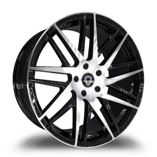 Capri Luxury C0103 Black Machined Photo