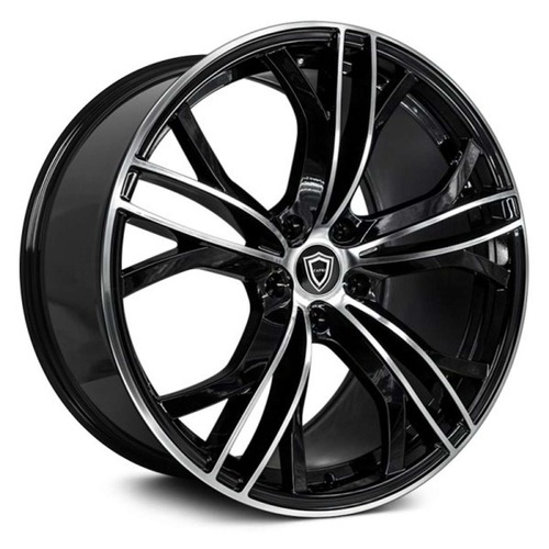 Capri Luxury C5189 Black Machined Photo