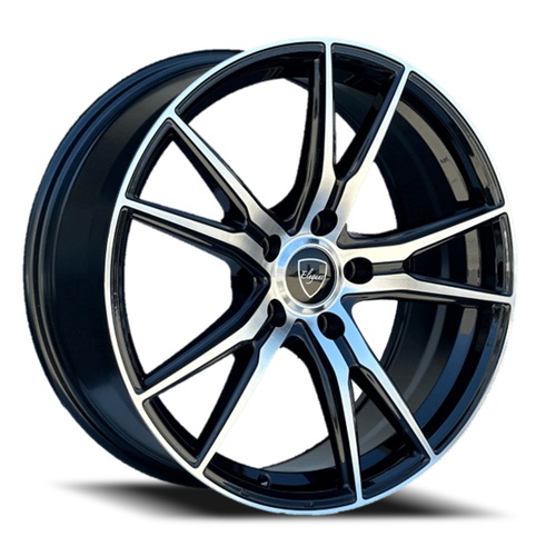 Elegance E001 Gloss Black Machined Photo