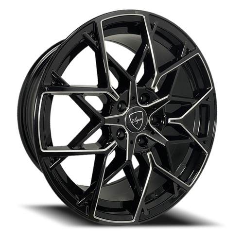 Elegance E009 Gloss Black W/ Milled Accents Photo