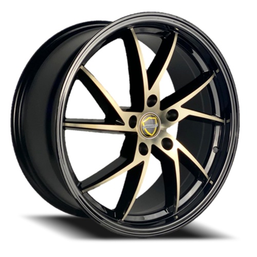 Elegance Sharp Gloss Black W/ Candy Bronze Face Photo