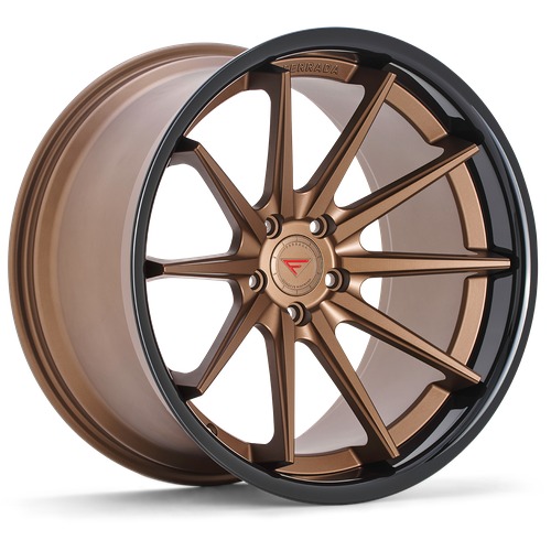 Ferrada FR4 Matte Bronze W/ Gloss Black Lip