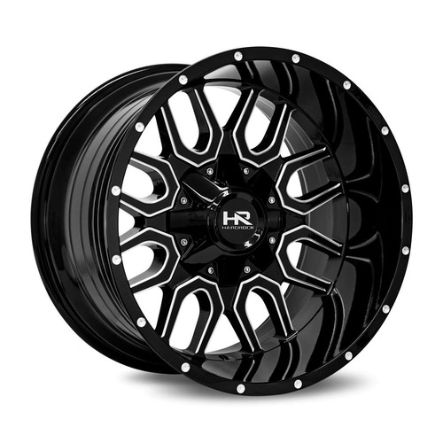 Hardrock Commander H709 Gloss Black Milled