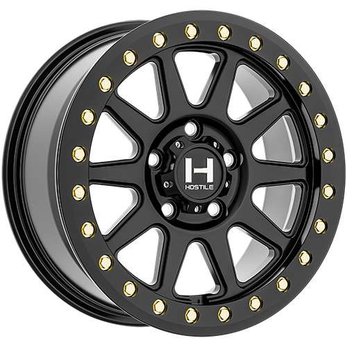 Hostile Baja Beadlock Forged Satin Black Photo