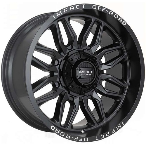 Impact Off-Road 827 Matte Black Photo